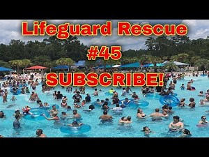 Wavepool Lifeguard Rescue 45 - Spot the Drowning!