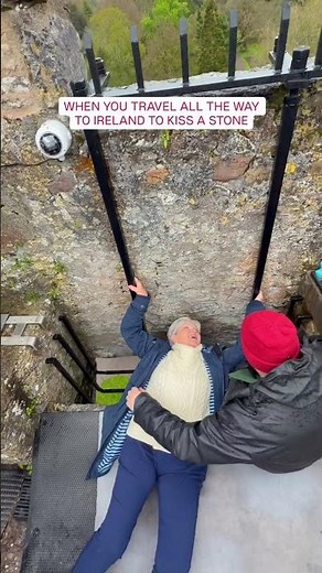 Would You Kiss This Famous Stone in Ireland? 😳 | Blarney Castle in Ireland
