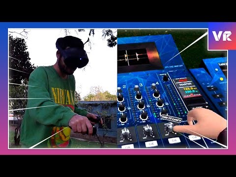 Mixed Reality DJ In The Park! - Meta Quest Pro!