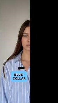 White collar vs Blue collar jobsBlue-collar: mechanics, electricians, construction workers