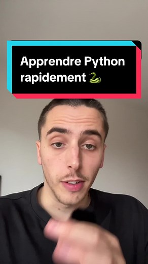 Apprendre Python rapidement 🐍 #python #data #tuto