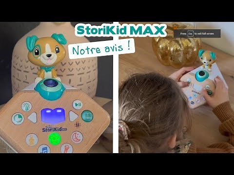 Test de StoriKid Max, conteur d'histoires interactif - Avis consommateurs