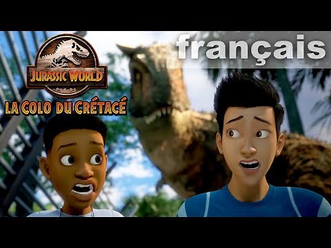 Dans la cage du Carnotaure | JURASSIC WORLD - LA COLO DU CRÉTACÉ | NETFLIX