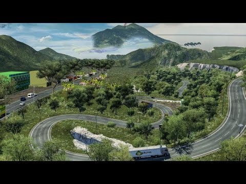 MOD MAP BUSSID JALUR EKSTRIM KELOK ULAR // BUS SIMULATOR INDONESIA