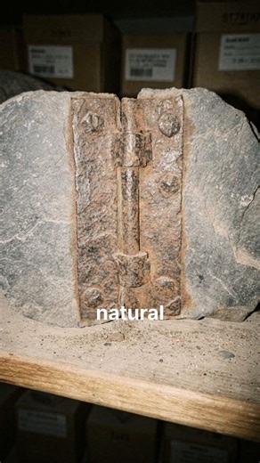 Ancient Slate Reveals Forged Hinge Discovery