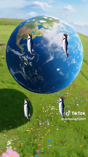 Funny Fish Spinning Tricks