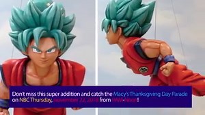Excited to announce that our boy 🔥 GOKU 🔥 is getting a balloon in the Macy’s Thanksgiving Day Parade, for the first time ever! 🙌 | Funimation