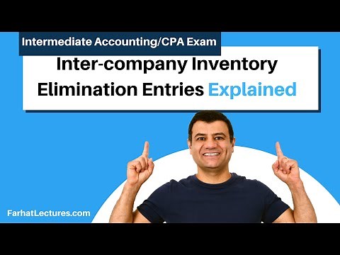 Inter-company Inventory elimination Entries. Advanced Accounting | CPA Exam