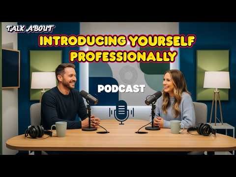 Professional Self Introduction in English | Job Interview & Corporate Meeting Practice