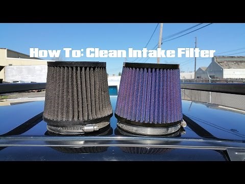 How To Clean Intake Air Filter