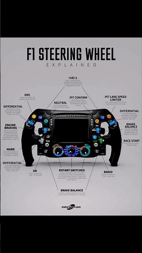 F1 Steering Wheel Explained: Every Button, Dial & Secret Function Breakdown