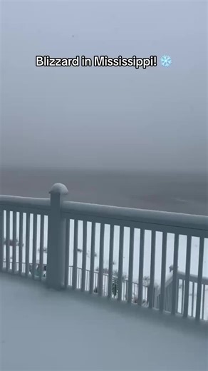 SNOW with my sisters down in Mississippi? Let me know in the comments if you have some snow today! #Snow #Blizzard #Ocean #Mississippi #Beach