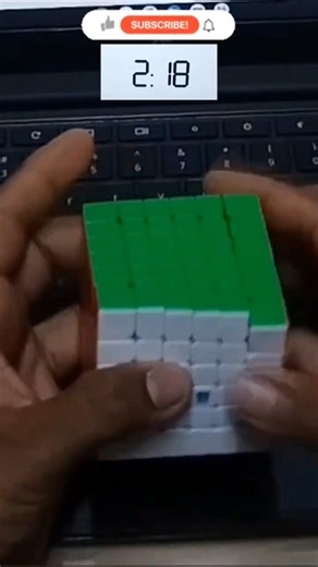 2:19.02 Rubik's Cube 6x6 Solve! #shorts