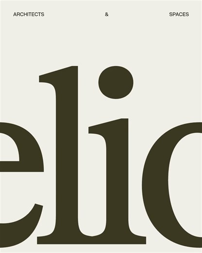 Logos Design & Branding Ideas on Instagram: "Complexity Is Easy. Restraint Is Difficult. Most residential firms rely on visual noise to justify their fees - The new identity for Elio by @bysecondsociety proves the opposite. True authority in architectural branding comes from what you leave out. The visual identity centres on weightlessness. In slide 3, the custom typography mimics the structural integrity of a load-bearing wall while maintaining a slim, modern profile. This brand architecture is