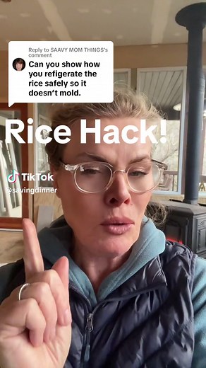 Replying to @SAAVY MOM THINGS Heres how to store cooked rice safely in the fridge: first cool it quickly. Spread the rice out on a flat surface and cool it down quickly. Avoid leaving it at room temperature for more than two hours. Then you need to store it properly. Once cooled, transfer the rice to an airtight container this prevents contamination and preserved this moisture. Then you’re going to want to refrigerate it promptly place that container in the fridge as soon as you possibly can the