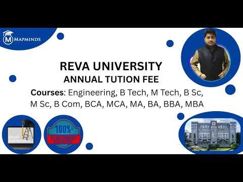 REVA UNIVERSITY ALL COURSES ANNUAL TUTION FEE 26 - 27 | Mapminds