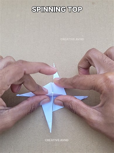 Create an Easy Origami Spinning Toy