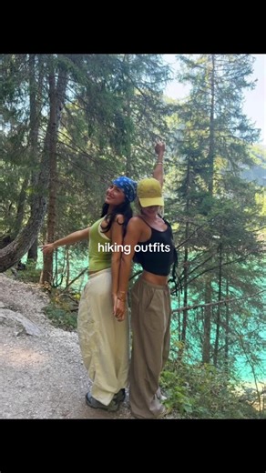 hiking outfits inspo 🍃🌱🐢🌍 #gorpcore #fashiontiktok #outdoors #hikinggirl #pinterest