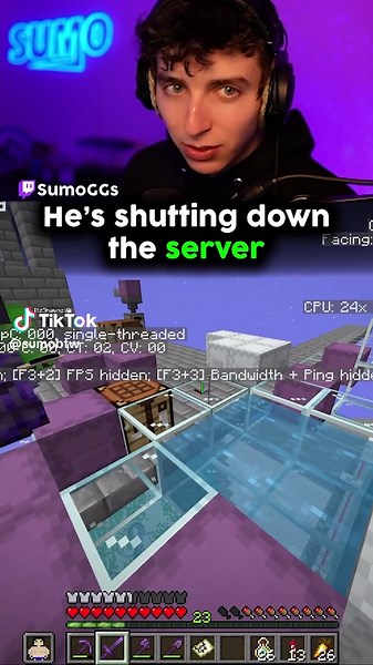 Shutting Down the Server: SumoGGs in Minecraft