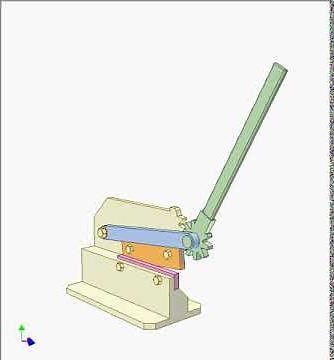 Hand shearing machine 1