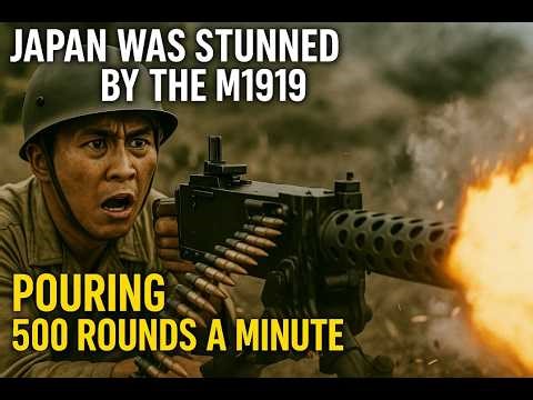 Japan Was Stunned By The M1919 Machine Gun