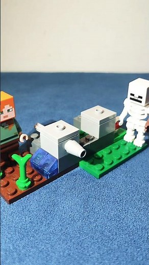 Lego Minecraft Skeleton Defense ( Lego Easy Build)