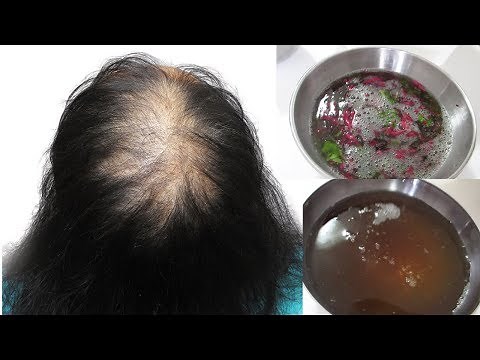 DIY Hibiscus Hair Mask for Extreme Hair Growth || Promote Hair Growth