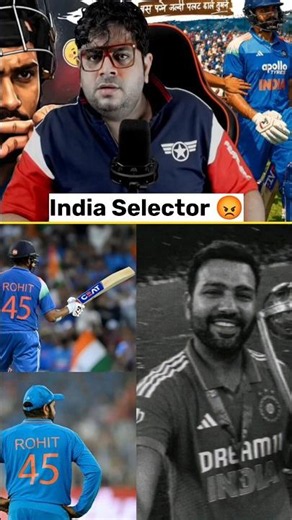 Indian Team Selector 😡| India Vs England 3rd ODI | #indvseng #rohitsharma #rohitsharma45 #abcricinfo