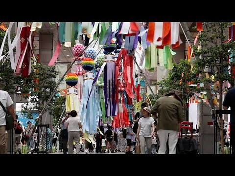 「仙台七夕まつり」開幕