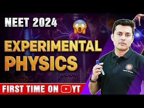 🚀 Experimental Physics ONE SHOT | NEET Physics | Shreyas Sir | Vedantu NEET English