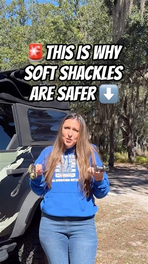 This is why You should use soft shackles in vehicle recovery