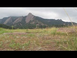 Flatirons Panorama in Boulder Colorado