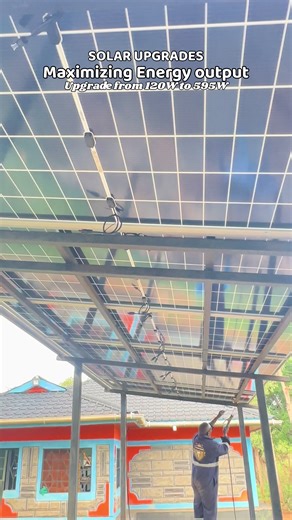 Solar system Upgrade .Call us 254703165072// 254741063443 #kenyantiktok🇰🇪 #solarinstallation #offgridsolar #solarsystem #solarcompanyinkenya