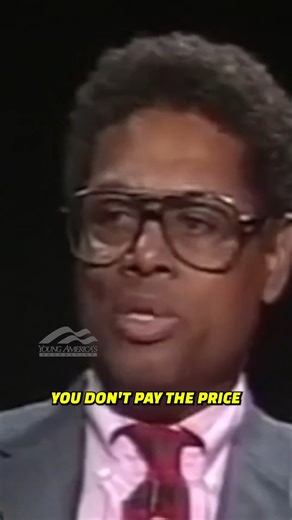 Thomas Sowell perfectly explains individual liberty in 60 seconds | Young America's Foundation
