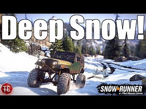 SnowRunner: NEW Season 11 DLC! DEEP SNOW in Mountains of Scandinavia!