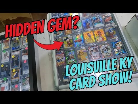 Did I Get A Steal On This Card? Louisville KY Sports Card Show!