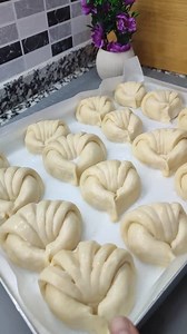 Cheddar Cheese Rolls Ingredients: 1 tsp dry yeast 1 tbsp sugar 1.5 cups warm milk 1/2 cup vegetable oil 1 egg 4.5–5 cups flour 1 tsp salt Milk for brushing Cheddar cheese (for filling) Instructions: In a bowl, mix yeast, sugar, and warm milk. Let sit for 5 minutes until foamy. Add vegetable oil, egg, salt, and gradually mix in 4.5–5 cups flour until a soft dough forms. Knead dough for 8–10 minutes until smooth. Cover and let rise for 30 minutes. Divide dough into 2 equal pieces. Roll out each pi