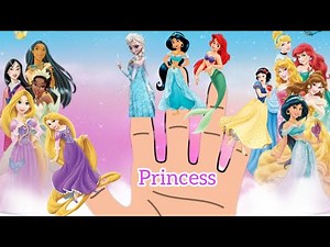 Disney princesses Finger Family