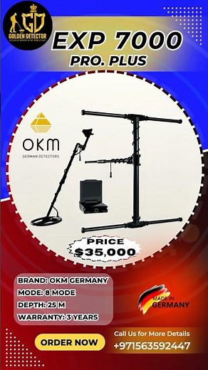 Discover Real-Time Underground Imaging with OKM eXp 7000