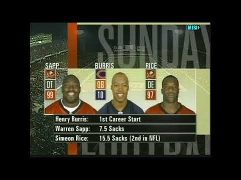 2002 week 17 Tampa Bay Buccaneers at Chicago Bears