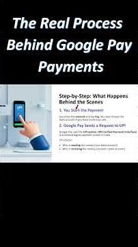 The Real Process Behind Google Pay Payments