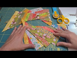 The Best Idea Ever for Turning Your scrappy strips Into surprisingly Beautiful quilt