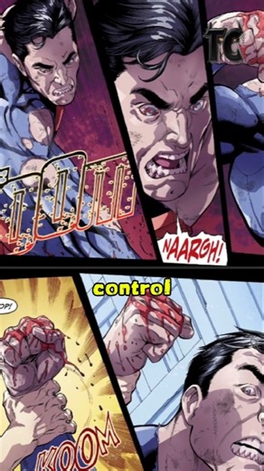 "SUPERMAN no se CONTUVO y le APLICÓ la de OMNI-MAN 💀| #shorts #comics