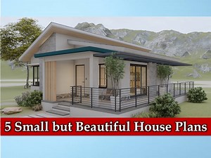 5 Small but Most Beautiful House Designs of 3D KH Designs