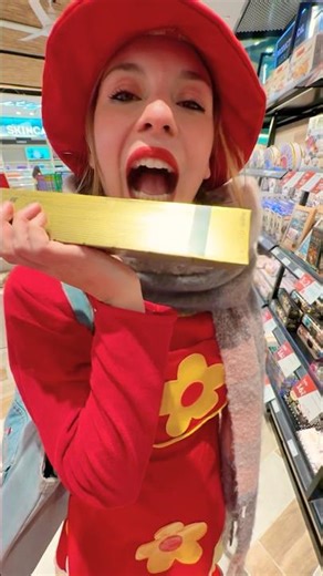 Chocolate en el aeropuerto #cantajuego #dulcylín