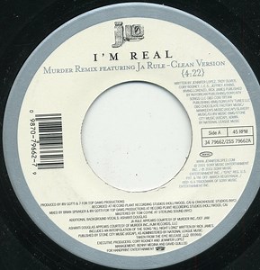 Jennifer Lopez - I'm Real (Murder Remix) / Love Don't Cost A Thing