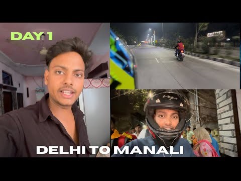 😜 Delhi to Manali vlog 🏔️ first stop in Ambala cent 🏡