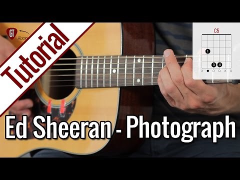Ed Sheeran - Photograph | Gitarren Tutorial Deutsch