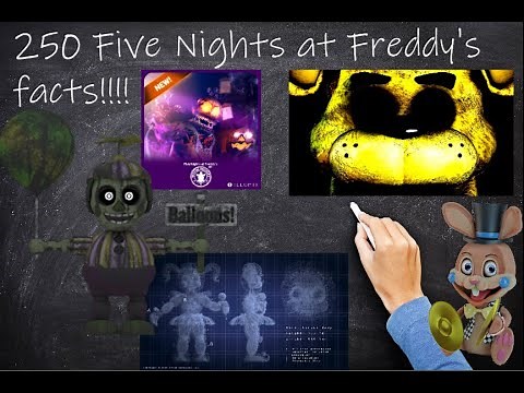 250 Five Nights at Freddy's facts