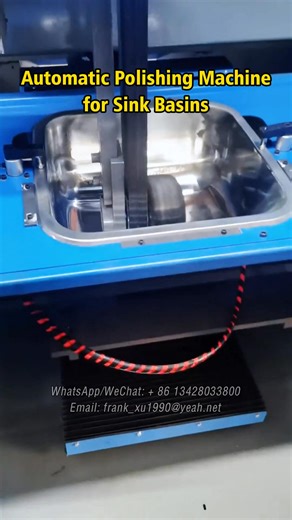 Automatic Polishing Machine for Sink, sink making machine. #sink #sinkmachine #PolishingMachine | Welding Machine